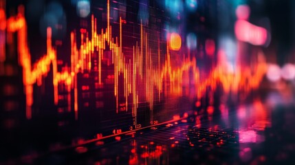 Fototapeta premium Comprehensive investment strategy risk return assessment. Analyze financial risks and returns to optimize portfolio performance. Provide information for decision-making in investment management.