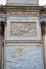 Obraz premium Arco della Pace, Milano, Italia.