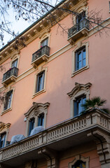facade of a building, Milano, Italia