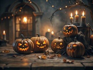 Halloween background, Hallow's Day.