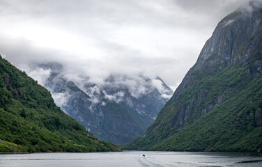lake in the mountains