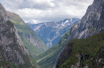 view of the mountains