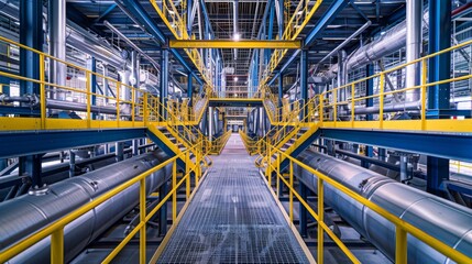 Modern Industrial Facility Interior