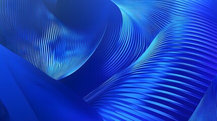 Blue abstract background. Geometric lines pattern. Modern shiny blue gradient lines. Futuristic technology graphic design. Suit for business, cover, header, wallpaper, corporate, website, flyer
