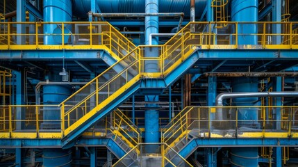 Fototapeta premium Modern Industrial Facility Interior