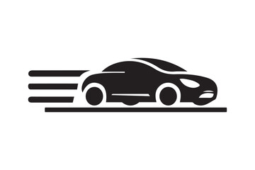 Modern Car Logo Icon Vector Illustration