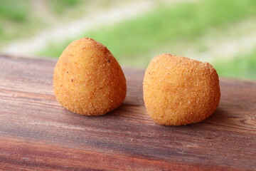 Reisbällchen Arancini.