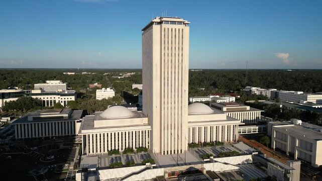 The Florida State Capitol Building and The Florida Historic Capitol Museum