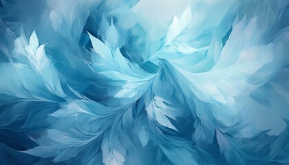 Abstract icy winter graphic resource; blue and white cold background, holiday winter concept	