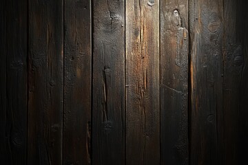 Fototapeta premium Rustic Wooden Planks Background with Textured Surface