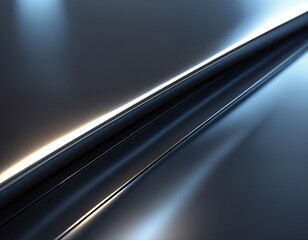 sleek metallic texture with smooth reflections