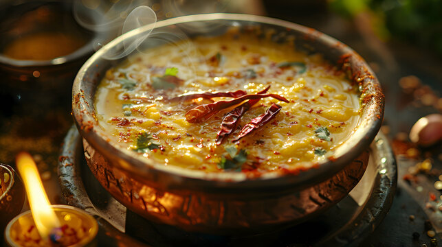 Spicy shahi tukda with a hint of chili powder and saffron