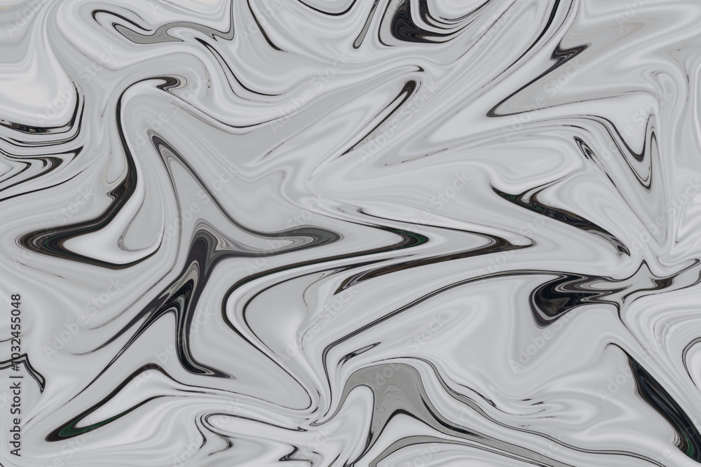 Fototapete liquid abstract background gray fluid. abstract fluid art background light. black and white abstract