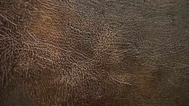 This is a close-up of a brown leather texture