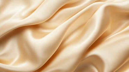 Obraz premium Silky beige fabric texture for elegant backdrop