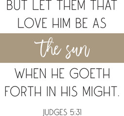 Fototapeta premium Encouraging Bible Verse Wall Art, Christian biblical poster, vector illustration