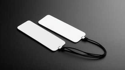 Set of high-quality, photorealistic bookmark mockups. Perfect for showcasing unique bookmark designs in different styles and settings. Ready for print or digital use