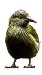 Fototapeta premium Kiwi Bird on Transparent PNG Background, Photo Realistic, Wallpaper, Cover and Screen for Smartphone, PC, Laptop, Transparent PNG
