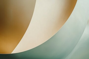 Abstract Textured Curved Shapes in Beige, Cream, and Gray Tones