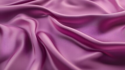 Obraz premium soft purple satin backdrop with soft, flowing curves of silky fabric
