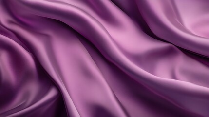 Obraz premium soft purple satin backdrop with soft, flowing curves of silky fabric