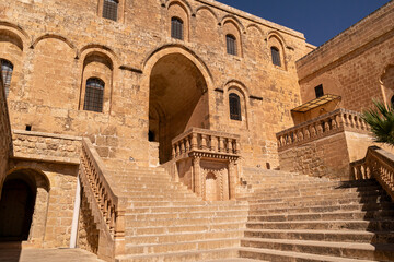 Deyruzzaferan Monastery, 3 km east of Mardin, is an Assyrian monastery built in the 5th century and one of the important centers of Assyrians.