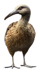 Obraz premium Kiwi Bird on Transparent PNG Background, Photo Realistic, Wallpaper, Cover and Screen for Smartphone, PC, Laptop, Transparent PNG