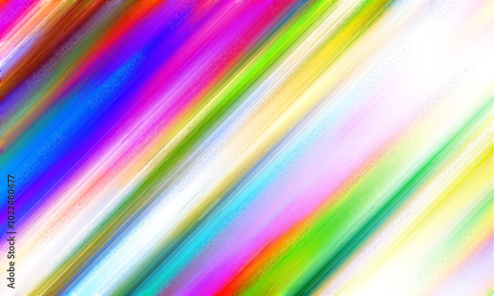 Aufkleber colorful abstract background illustration. rainbow style gradient lines. horizontal template for you