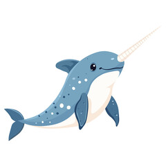 Swordfish, vector illustration on white background

