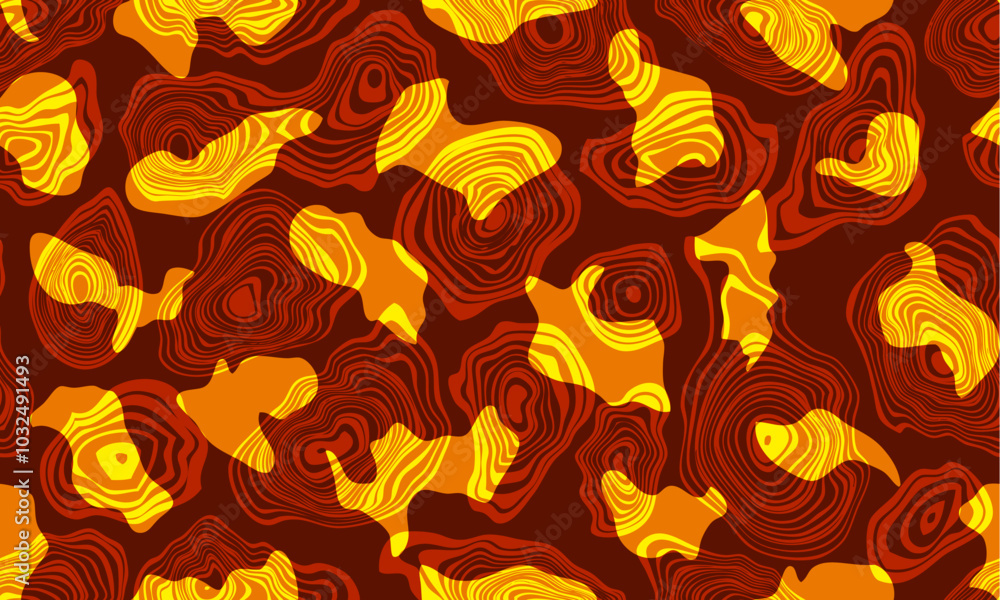 Poster cute vector pattern with matisse style shapes. abstract colorful horizontal background of simple org