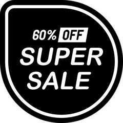 Sale icon badge. Special offer discount tags. Coupon shape templates design. Cyber monday sale discounts. Black friday shopping icons. Best ultimate offer badge. Super discount icons. Vector icons