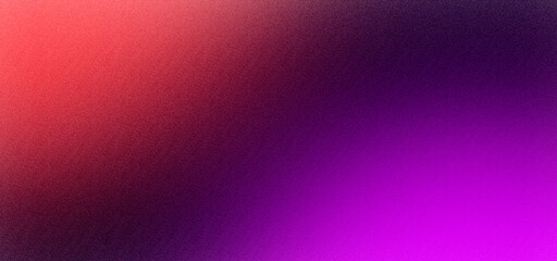 Blurred red and purple gradient abstract background with noise texture  © Erra