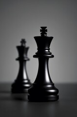 Fototapeta premium Minimalist Chess Background