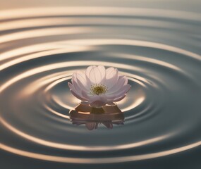 Beautiful Water lily flower