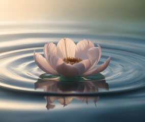 Beautiful Water lily flower