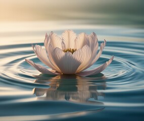 Beautiful Water lily flower