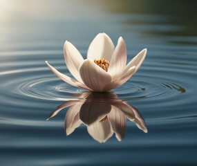 Beautiful Water lily flower