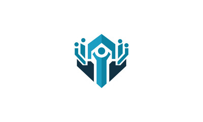 world ngo day logo, group logo, charity logo