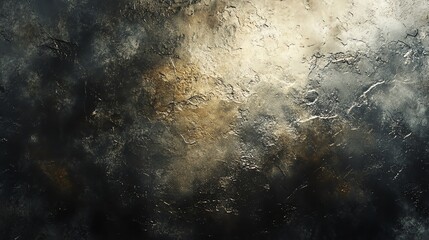 Grungy aged wall texture with dark gray vintage paper pattern