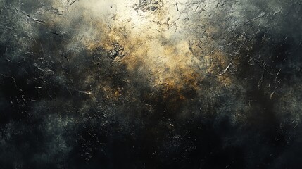 Obraz premium Grungy aged wall texture with dark gray vintage paper pattern