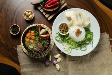 Nusantara indonesian traditional food chef south east asia