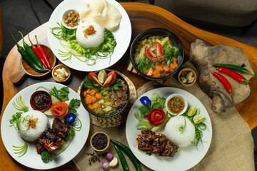 Nusantara indonesian traditional food chef south east asia