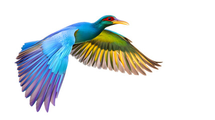 Obraz premium Purple Gallinule Bird, on Transparent PNG Background, Photo Realistic, Wallpaper, Cover and Screen for Smartphone, PC, Laptop, Transparent PNG