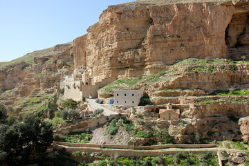 Jerusalem Israel 01 25 2024 . Monastery of St. George the Chozibite .