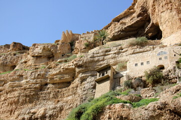 Jerusalem Israel 01 25 2024 . Monastery of St. George the Chozibite .
