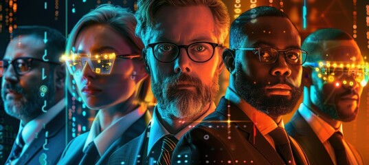 Advanced Cybersecurity Solutions with Expert Team in High-Tech Environment for Business Protection