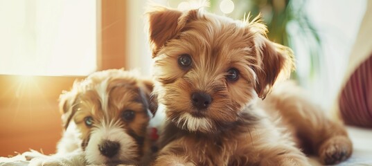 Pet Adoption Flyer Design Featuring Adorable Dogs and Cats with Event Details