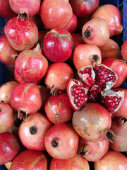 Pomegranate fruits