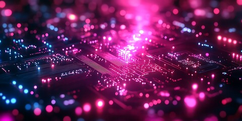 Digital Circuit Wallpaper Background
