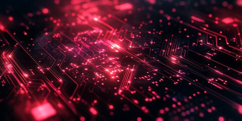 Digital Circuit Wallpaper Background